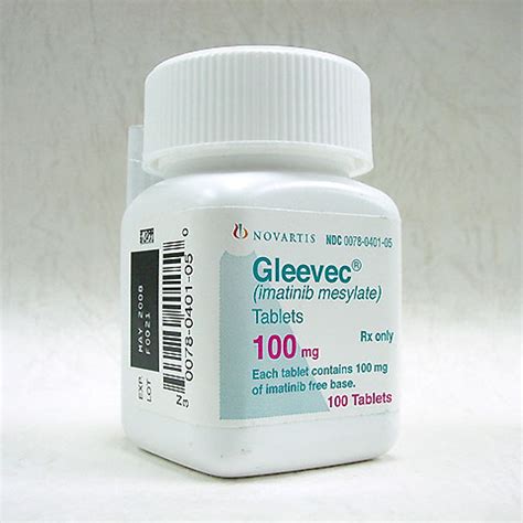 Gleevec (imatinib mesylate): Uses, How it works, Side Effects, Cost ...