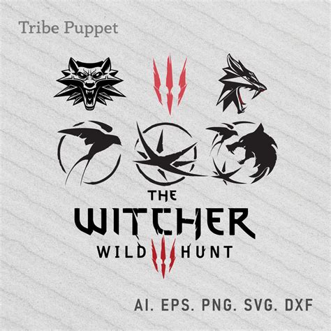 The Witcher Symbols Vector Set - MasterBundles