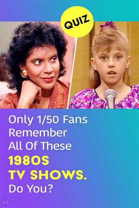 Quiz: Only 1 in 50 Fans Remember All Of These 1980s TV Shows. Do You? in 2021 | 1980s tv shows ...