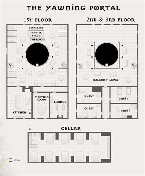 The Alexandrian » Forgotten Realms: The Yawning Portal – Part 3: The Maps