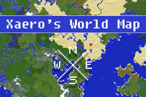 Xaero's World Map 1.21.4 (+ 1.20.x, 1.19.4, 1.18.2, 1.17.1, 1.16.5, 1. ...