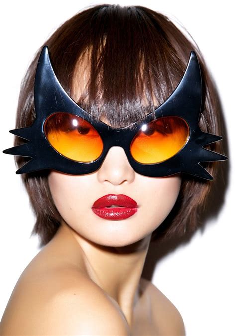 These Cat Glasses are the Perfect Last-Minute Halloween Accessory #eyewear trendhunter.com Cool ...