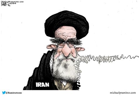 Political cartoon World Iran protests | The Week