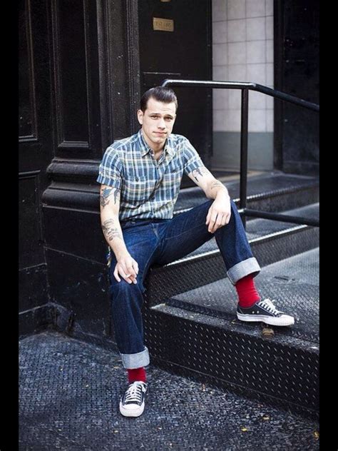 Men's wear / fashion for men / mode homme Moda Rockabilly, Rockabilly ...