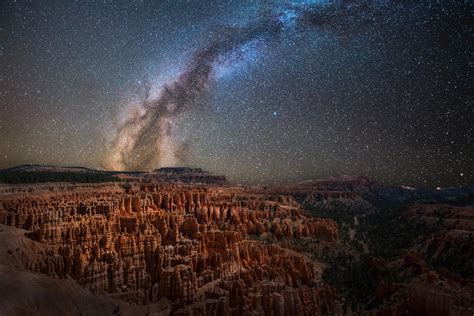 Bryce Canyon, Milky Way by alierturk on DeviantArt