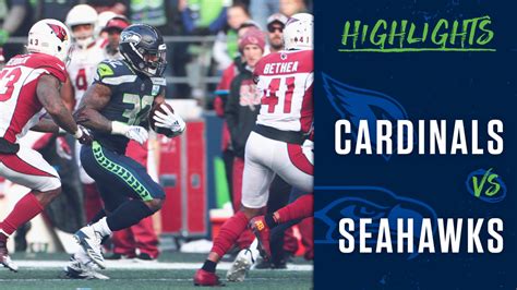 2018 Week 17: Seahawks vs Cardinals Highlights