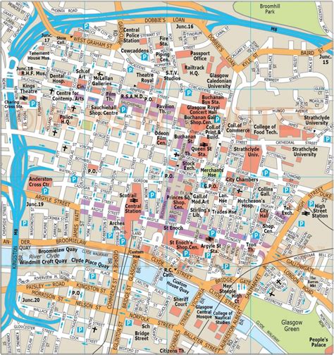 Glasgow City Council Map - Glasgow City Council Boundary Map - Glasgow City Map Printable ...