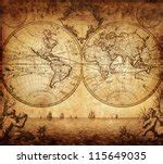 1689年から古代の世界地図 無料画像 - Public Domain Pictures