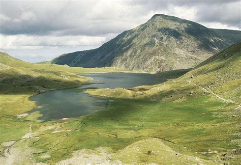 View of Cwm Idwal in Wales - Stock Image - E590/0029 - Science Photo ...