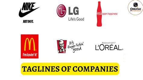 Company Slogans List