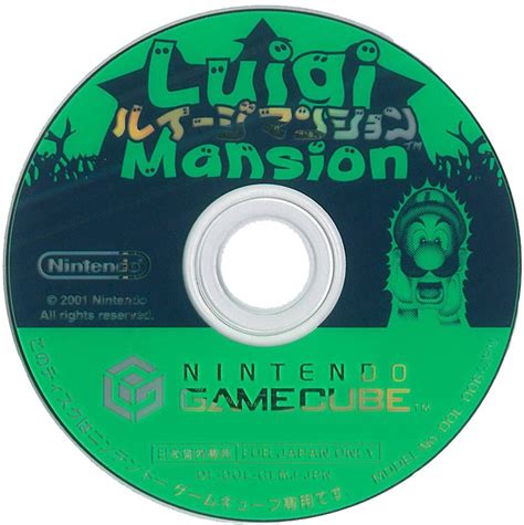 Luigi's Mansion (2001) GameCube box cover art - MobyGames