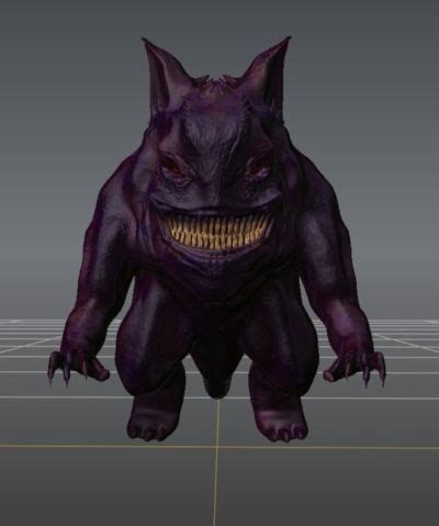 Realistic Gengar Pokemon Art