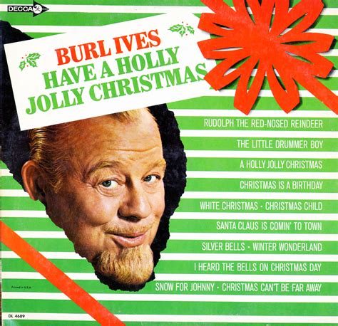 Burl Ives. Have A Holly Jolly Christmas - MCA15002-MCA237 Vinyl Record ...