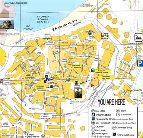 Map of Tropea