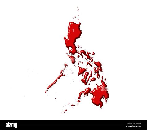 Philippines map hi-res stock photography and images - Alamy