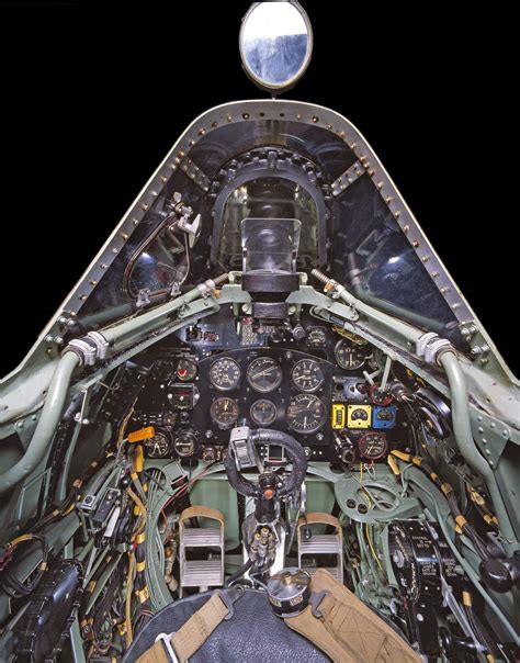 Supermarine Spitfire Mk. VII Cockpit | Supermarine spitfire, Vintage ...