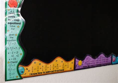 Math Classroom Decor (Math Bulletin Board Borders) | Math classroom decorations, Math bulletin ...