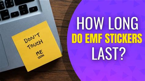 How Long Do EMF Stickers Last? | EMF Protection - YouTube