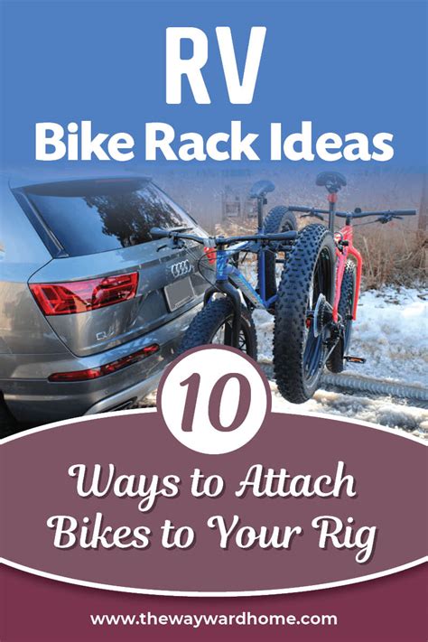 RV Bike Rack Ideas: 10 Ways to Attach Bikes to Your Rig - The Wayward Home