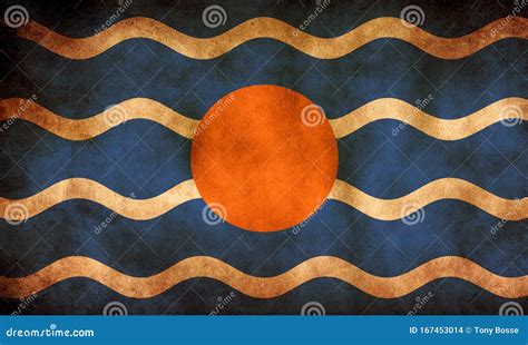 Rustic, Grunge West Indies Federation Flag Stock Illustration ...