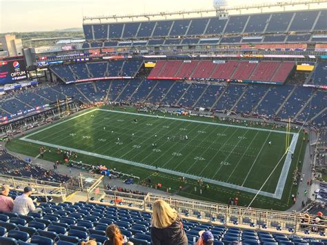 Section 305 at Gillette Stadium - RateYourSeats.com