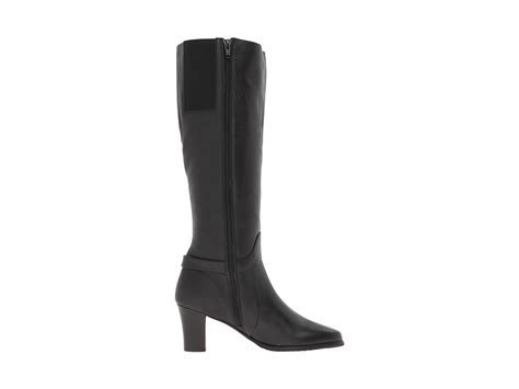 Ros Hommerson Tazmin Extra Wide Calf Knee High Boot Black Leathe [H ...