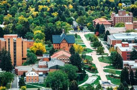 The Montana State University campus in Bozeman, Montana Montana ...