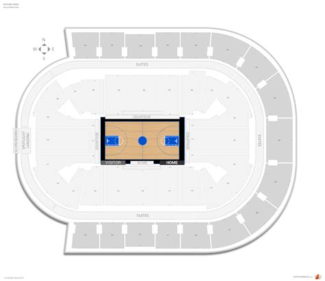 Spokane Arena Basketball Seating Chart | Portal.posgradount.edu.pe