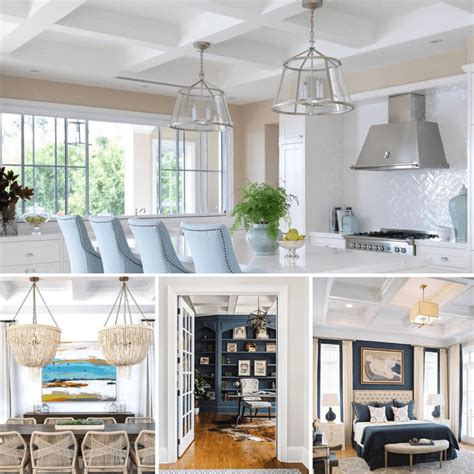 Coffered Ceiling Design Ideas | Shelly Lighting