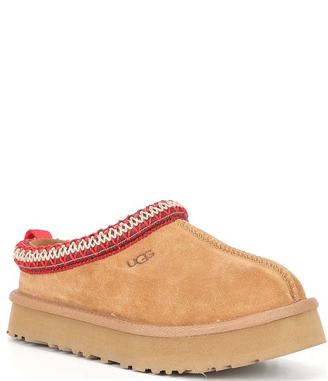 UGG Kids' Tazz Suede Platform Slippers (Youth) | Dillard's