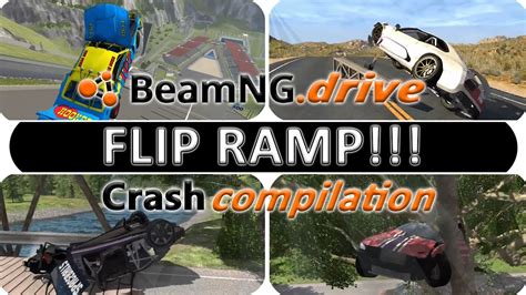 BeamNG Drive Crash Compilation - INSANE ROLLOVERS #1 - High Speed Car ...