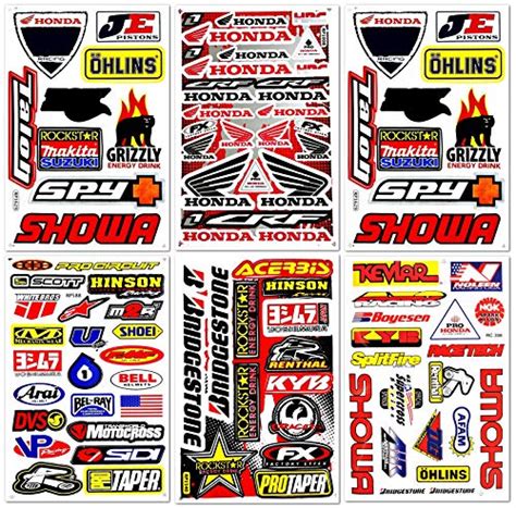 Best Honda Dirt Bike Stickers