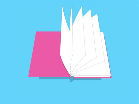 Animated Book Pages