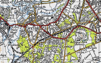 Weybridge photos, maps, books, memories - Francis Frith