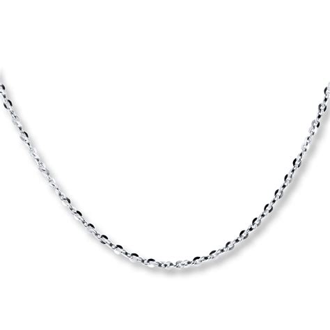 Chain Necklace Sterling Silver 18-inch Length - 504622008 - Kay