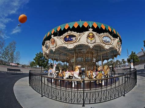 Great Park Balloon and Carousel, Irvine, U.S.a. Editorial Stock Image ...