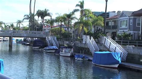 The canals of Naples, Long Beach, California, USA - YouTube