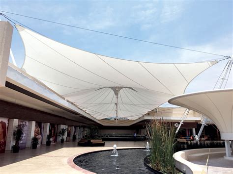 A sculptural fabric roof for a high-end mall in Mexico - Specialty Fabrics Review