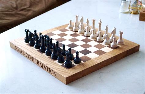 Personalised Wooden Chess Boards | Chess Sets | MMSS