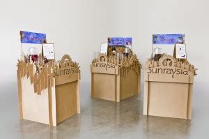 Sunraysia juice tasting stand | foldtheory