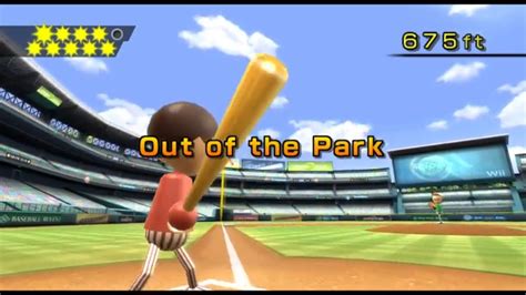 Wii Sports Baseball: 675ft HOME RUN!!! (world record?) - YouTube