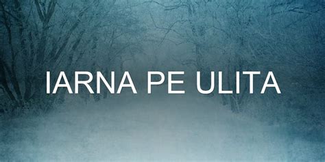 IARNA PE ULITA