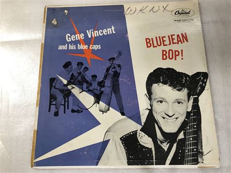 Yahoo!オークション - Gene Vincent/Capitol T-764/Bluejean Bop/1956