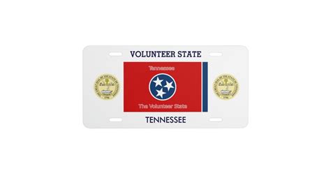 Tennessee Custom Front License Plate | Zazzle