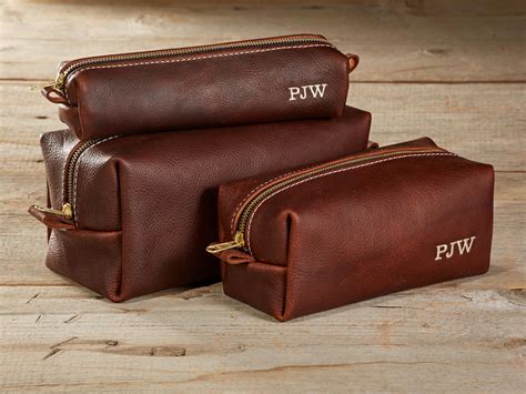 Leather Toiletry Bag - All Fashion Bags