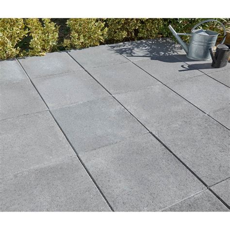 Dalle Beton Exterieur Dalle Béton Provençale Gris Foncé L 50 X L 50 Cm ...