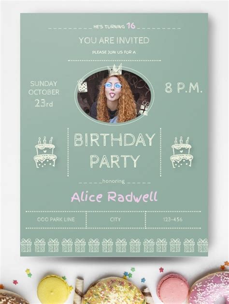 Free Original Birthday Invitation Template In Google Docs