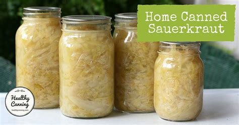 Home canned sauerkraut | Recipe | Sauerkraut, Canning recipes, Saurkraut recipes