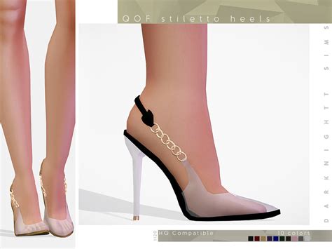 The Sims Resource - QOF Stiletto Heels