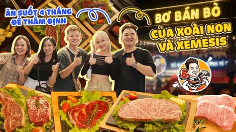 Ăn hết menu Bơ Bán Bò của Xoài Non và Xemesis: Ông chủ quán TIỀN TỶ vẫn ...